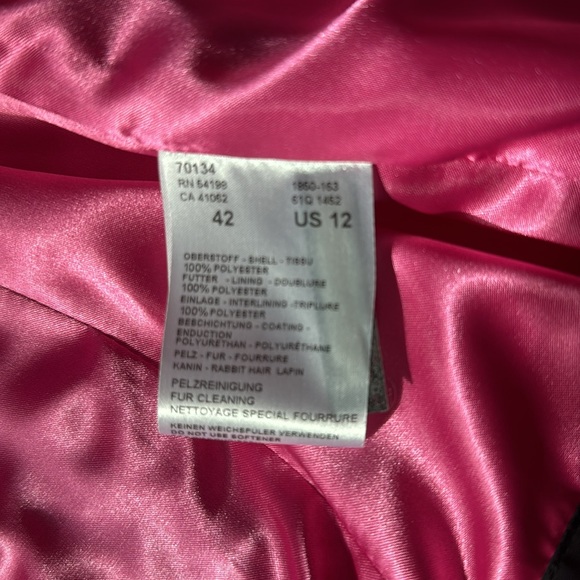 NWOT Bogner Snow Jacket w/ rabbit fur collar - Picture 6 of 11